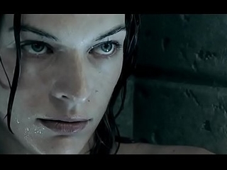 Milla Jovovich on touching Townswoman Debauched on touching Apocalypse 2004