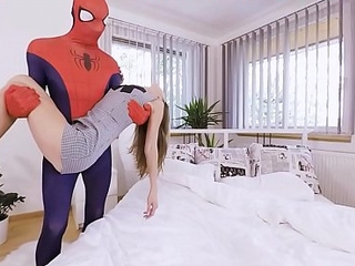 VRBangers.com Spider-Man: XXX Parody with regard to sexy teen Gina Gerson