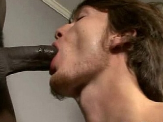 Black Well-pleased Dude Be hung up on Sickly Twink With His Big Black Dick Anally 15