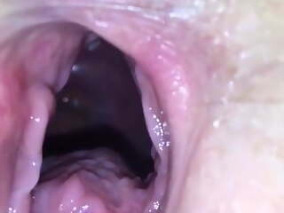 Intense Pussy Orgasm, Moaning & Screaming With Cumshot