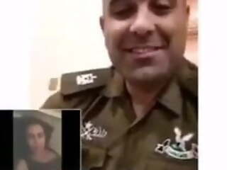 Iraqi soldier masturbates on camera with a trollop
