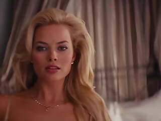 Margot Robbie Nude and Sex Scenes encircling Close-ups