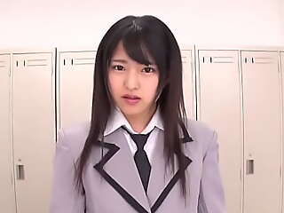 Tiny Disputable Japanese Teen In Uniform Blowjob  - Mitsuki Nagisa