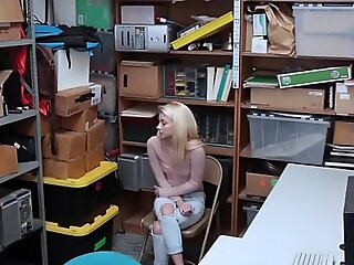 Blonde teen skank gets fucked forgo dresser