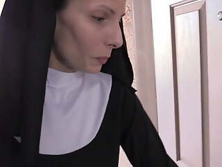 Become man Crazy nun fuck in stocking