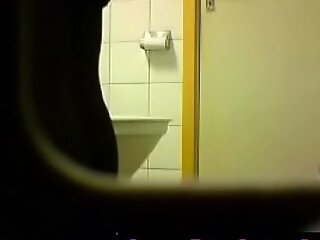 Brunette amateur teen toilet pussy ass hidden spy cam voyeur - QueenPornCams porn movie