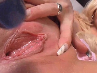 beautiful German blonde with shaved pussy