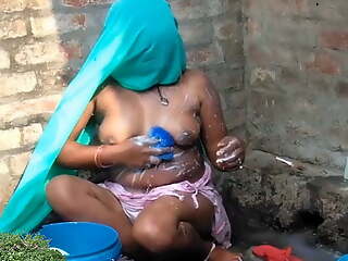 Village Desi Outdoor Beating Indian Mom Full In the buff Part 2