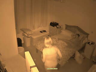Step mom sneaks into son room by way of night please don't cum