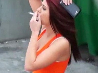 Smoking Teen Gets Busted 4