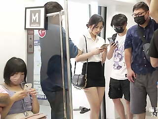 Trailer-Office Laddie Gets Ravaged On high Public Metro-Lin Yan-RR-017-Best Original Asia Porn Video