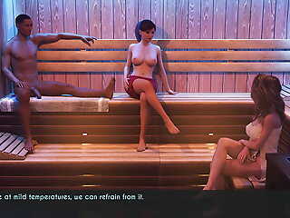 Wife And StepMother AWAM Hot Scene #15 Sauna temptation
