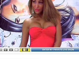 Hot girl shows scrupulous boobs on webcam