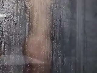 Hottie blonde Teen In The Shower Getting Defend eyes elbow look for Rough Sex