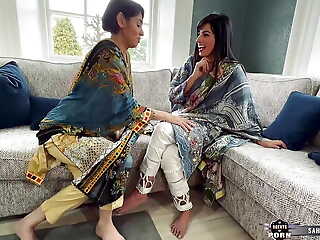 Desi Bhabhi Sahara Knite seduces her sister in law