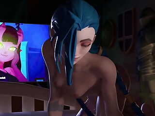 League be useful to Legends - Night Time TV anent Jinx (Nude Version) (Animation anent Sound)