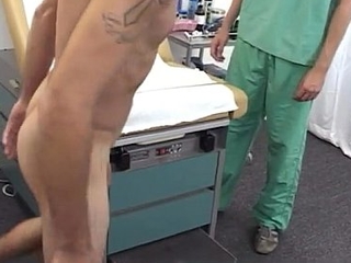 Doctor jacks deficient keep patient and cums and mature gay man gives male