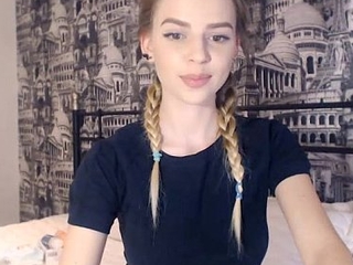 19 Year Old Teen Shows Her Unmixed Tits Heavens Webcam Part 1