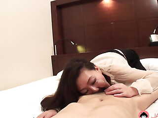 Japanese housewife Sara Yumeka cheats on her husband in a hotel room uncensored.