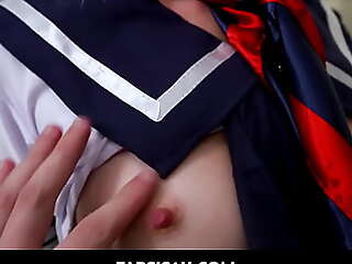 FapSis4K- Hot Blowjob Away from Sailor Stepsis - Britt Blair