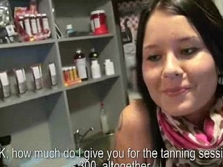 Hardcore Public Sex Be fitting of Insistent With Amateur Teen Czech Girl 30