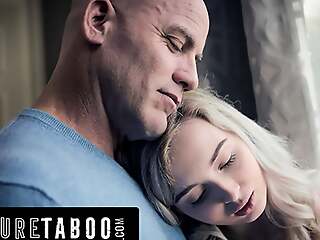 PURE TABOO Obedient Undersized Virgin Lexi Lore Receives Very Bosom Hug From Stepdaddy Derrick Pierce