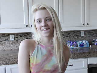 Watch Cute Blonde Teen Riley Star Work nigh on high Her Step Daddies Cock