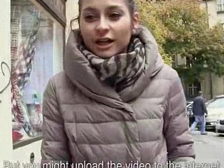Nasty Public Blowjob Form Teen Czech Girl For Few Dollars 18