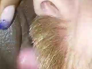 Eating my little girls tiny pussy