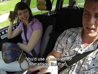 Czech Taxi E04: Anal ride with a squirt