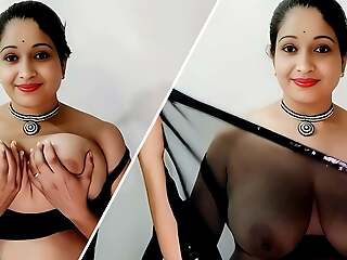 Pretty Indian teen 18+ bhabhi ki fucking in hot black saree